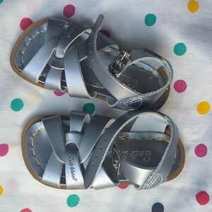 Salt Water Kids Silver Sandals